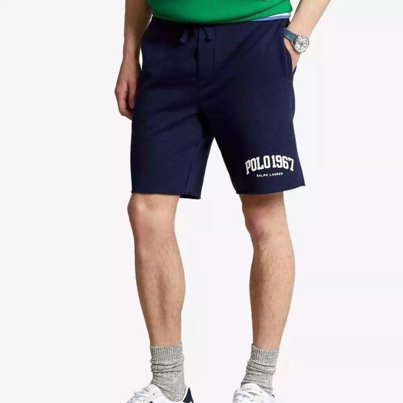 NewPOLO RALPH LAUREN 1967 FLEECE SHORTS Size Large